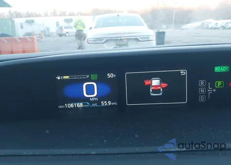 2022 Toyota Prius L z USA, uszkodzony, nr VIN JTDKAMFU5N3169833